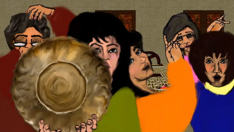Digital-painting-of-five-pe