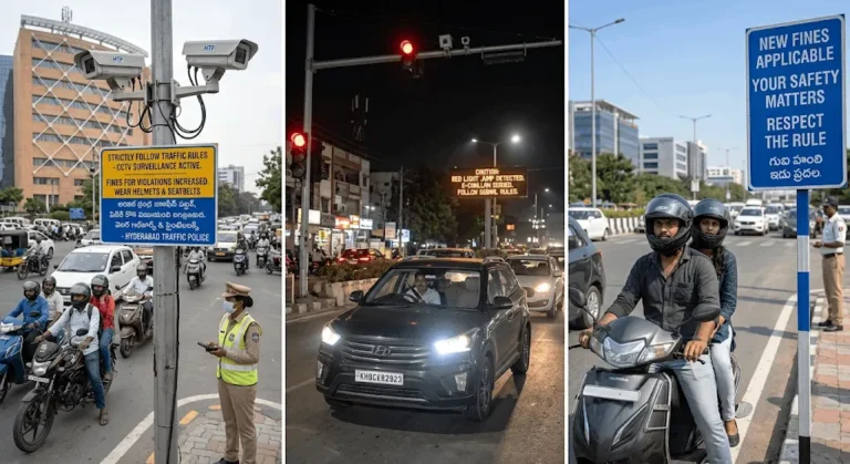 Hyderabad Traffic Fines Increased in 2026: New Rules Every Driver Must Know