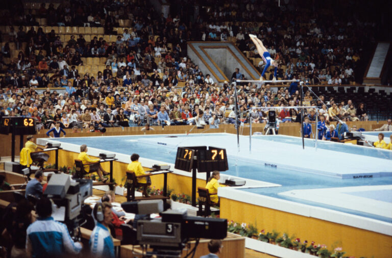 The Palace of Sport in Luzhniki, Moscow, 1980