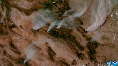 Devastating wildfires are sweeping across Colorado and Utah.