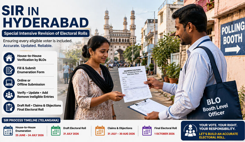 burning topics, SIR in Hyderabad, Telangana