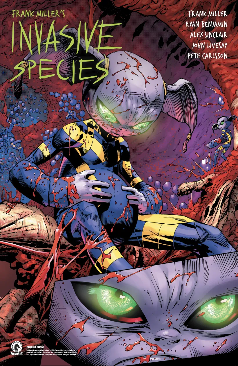 World-renowned creator, Frank Miller, returns to San Diego Comic Con to celebrate a new sci-fi series