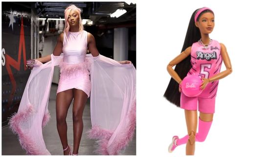 Bayou Barbie Babe Angel Reese Channels Her Mattel Doll At WNBA All-Star, Sweetly Surprises Kaavia James With Coveted Collectible