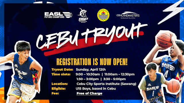 EASL Future Champions Elite Brings Free U15 Basketball Tryouts to Cebu