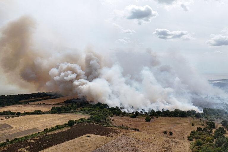 'Major Incident' Declared as England Wildfire Swells to Size of 210 Soccer Pitches