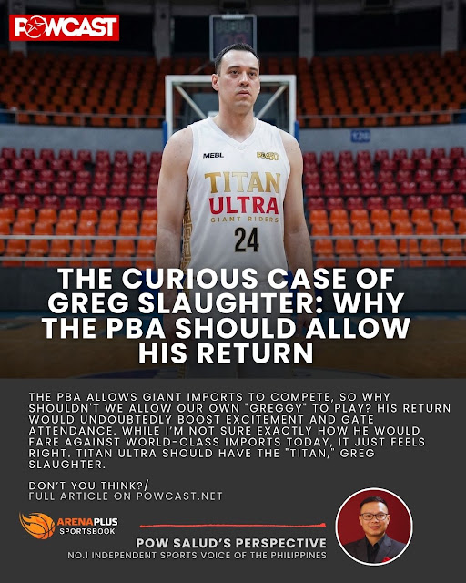 The Curious Case of Greg Slaughter: Why the PBA Should Allow His Return