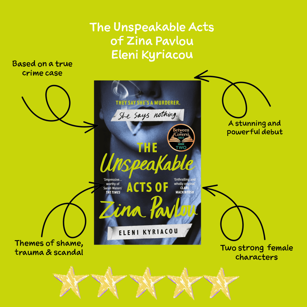 The Unspeakable Acts of Zina Pavlou – Elani Kyriacou