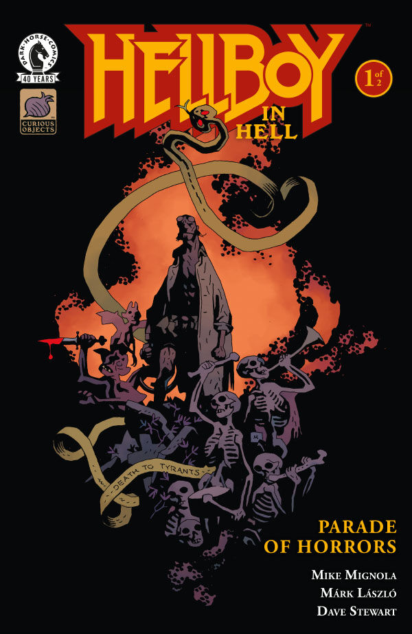 Legendary creator Mike Mignola and Dark Horse Comics have devilish plans for Hellboy this winter.