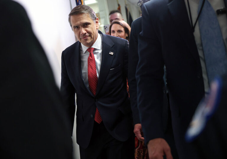 Blanche Wins GOP Backing After Rescinding ‘Anti-Weaponization Fund’