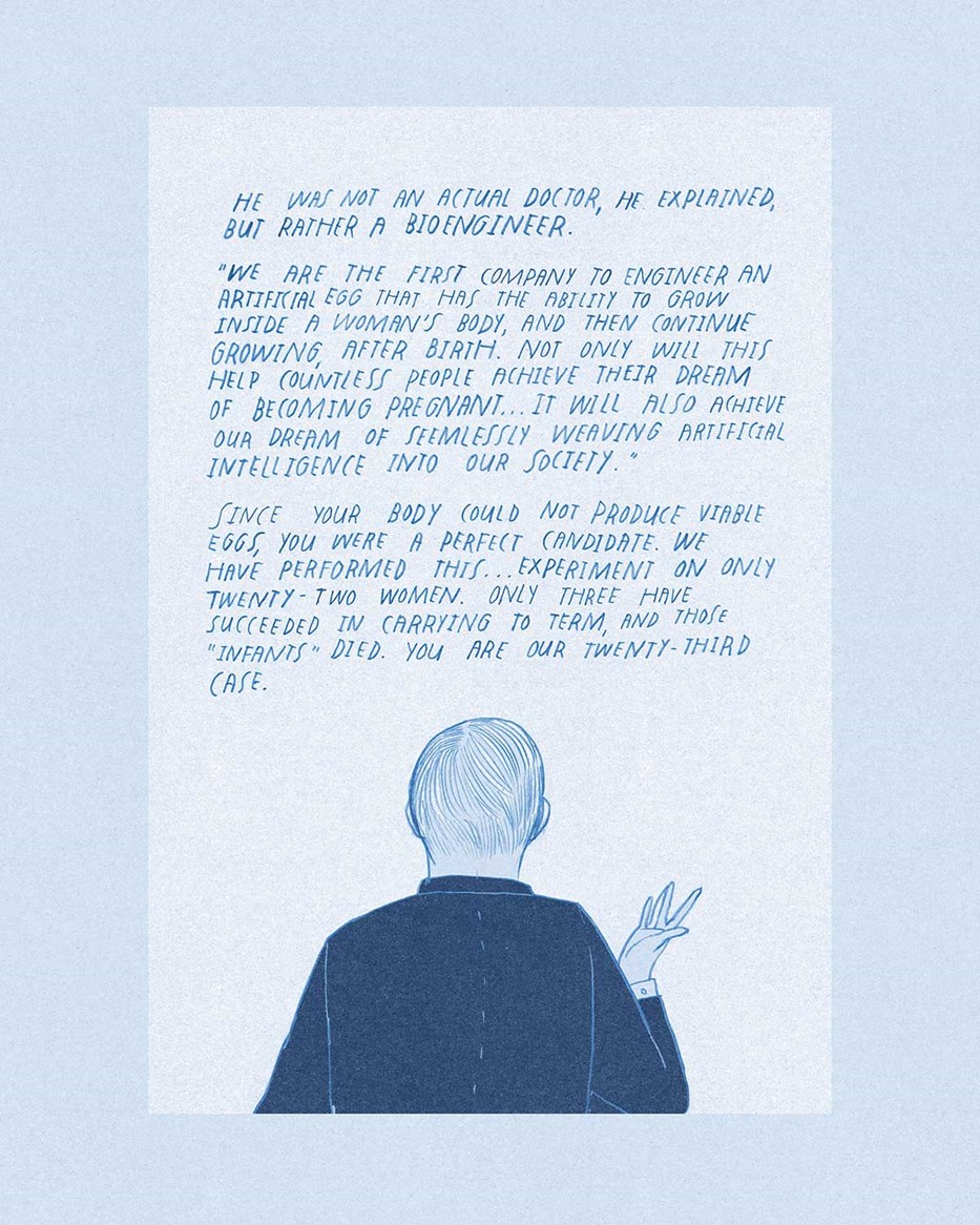 How twin-dom inspired Leah Hayes’ haunting sci-fi graphic novel ‘Identical’