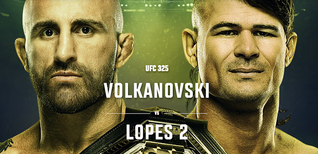 Volkanovski vs Lopes 2 Headlines UFC 325 in Sydney