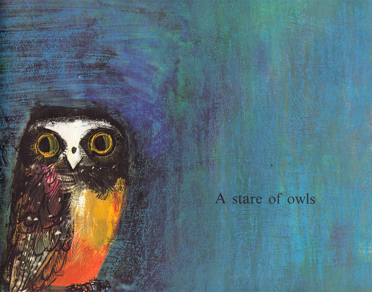 A Parliament of Owls and a Murder of Crows: How a Forgotten Medieval Woman Gave Groups of Birds Their Strange Names, with Wondrous Vintage Illustrations by Brian Wildsmith