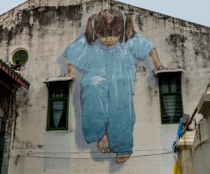 Amazing Street Art in George Town, Penang, Malaysia