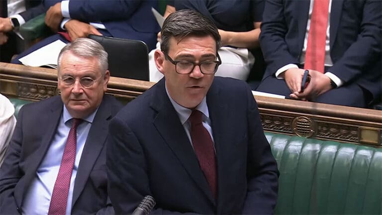 Burnham tells MPs VAT comes off electricity bills next month