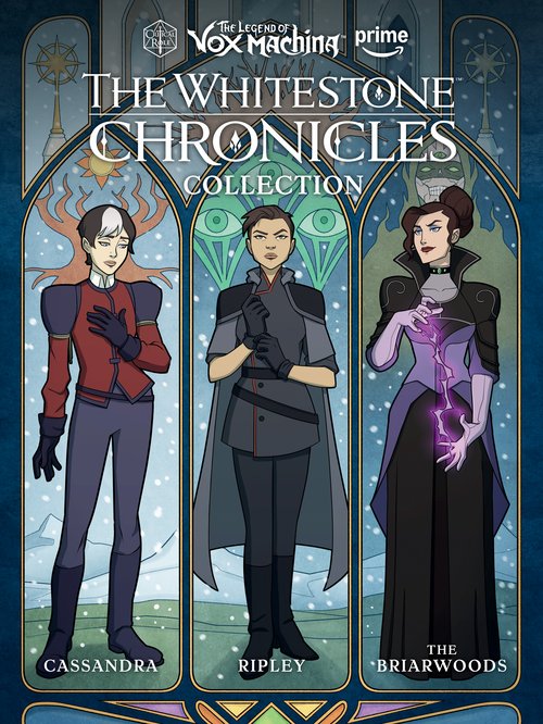 DARK HORSE, CRITICAL ROLE, AND AMAZON MGM STUDIOS PRESENT THE LEGEND OF VOX MACHINA: THE WHITESTONE  CHRONICLES LIBRARY EDITION