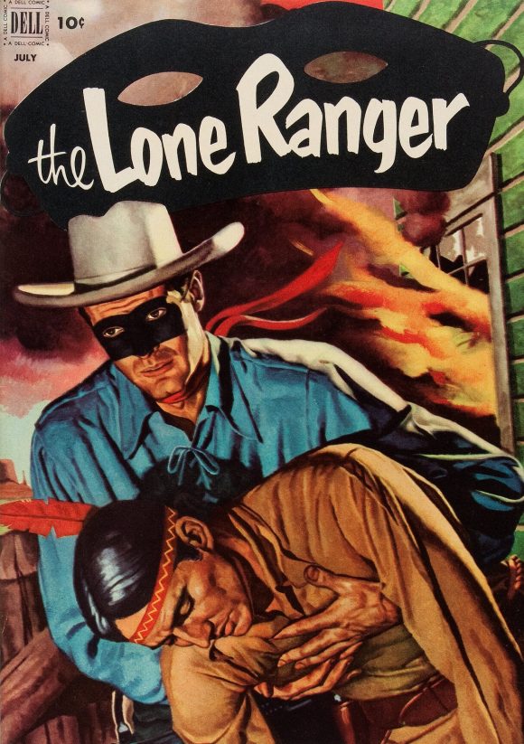 Dig These 13 Gorgeous Painted DELL LONE RANGER COVERS