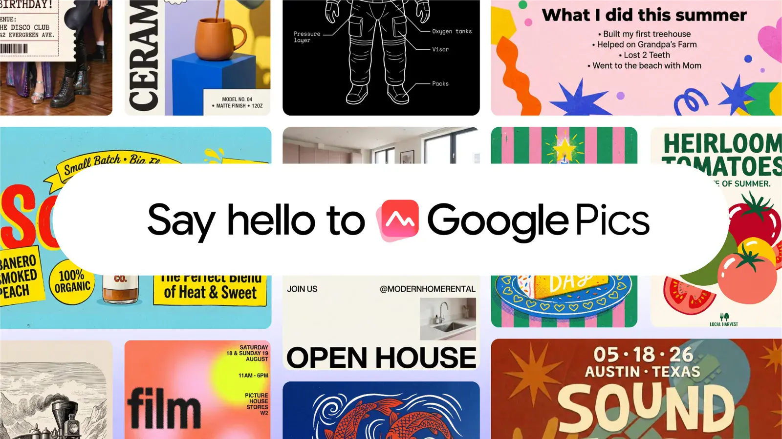 Google Pics Launches Broadly to Challenge Canva: Edit, Translate, and Upscale Images with AI