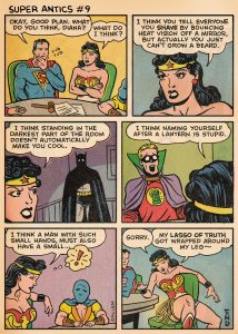 Hey, WONDER WOMAN! The JUSTICE SOCIETY Can’t Handle the Truth