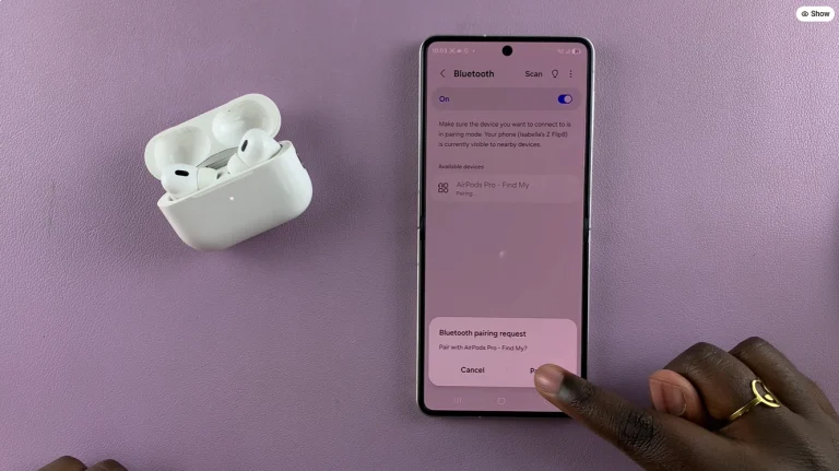 How To Connect AirPods To Samsung Phone