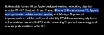 iPhone 18 Pro and Foldable Duo Ditch Qualcomm for In-House C2 Modem
