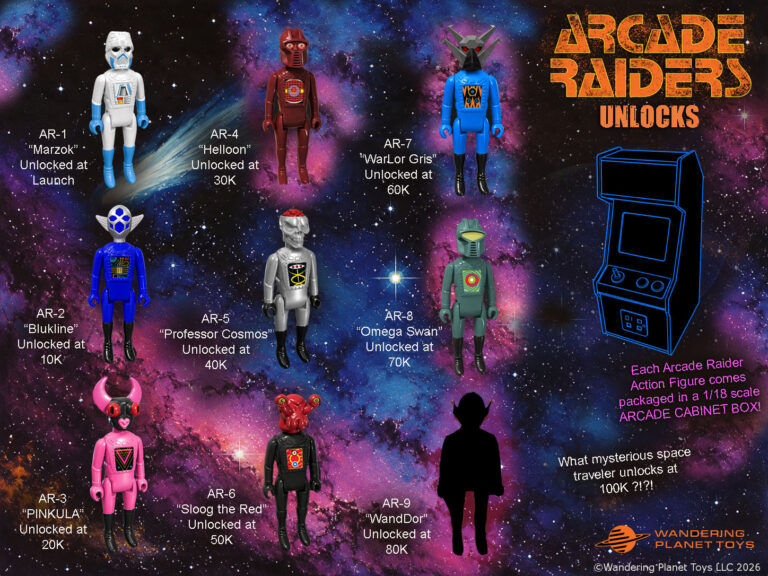 PLANETOID RAIDERS: Wacky New Toy Line Recalls TOMLAND’s 1970s Beloved Knockoff Figures