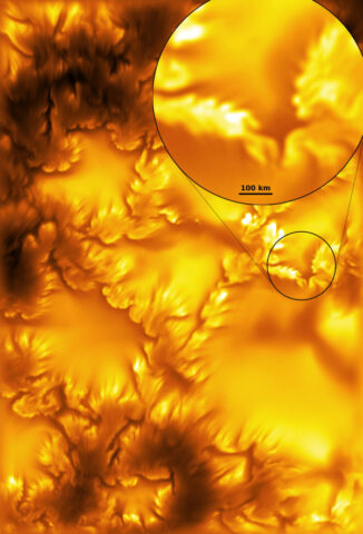 Sharpest-Ever Image of the Sun Shows Small but Mighty Swirls