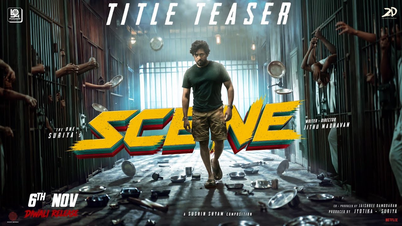 SuriyaÃ¢s Scene Gets a Diwali Release Title Teaser Introduces Him As a Rebellious Cop