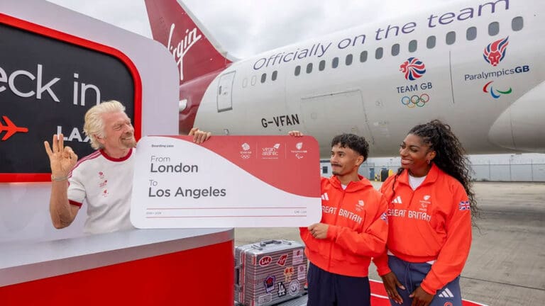 Virgin Atlantic replaces British Airways as Team GB airline for LA28